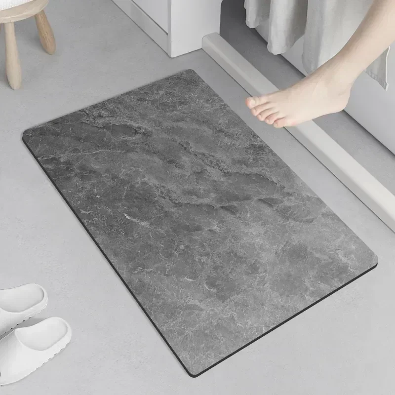 

Room Shower Bathroom Carpet Entrance Rug Diatomite Toilet Mat Absorbent Doormat Super Foot Non-slip Bath