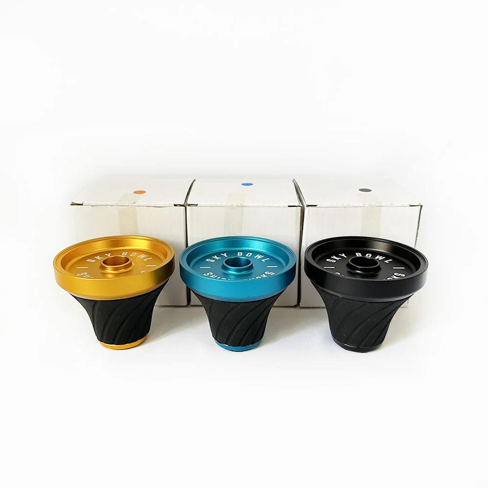 1pcs Hookah Tobacco Bowl Shisha Sky Bowl Narguile Sheesha Chicha Cachimbas Water Pipe Smoking Accessories Tools