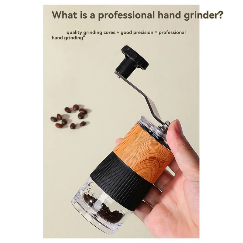 B69A Manual Coffee Grinder Coffee Machine Home Kitchen Manual Grinder Portable And Adjustable 4 B69A Manual Coffee Grinder Coffee Machine Home Kitchen Manual Grinder Portable And Adjustable 4