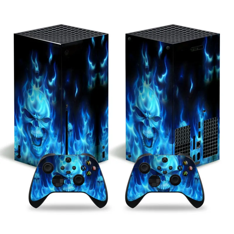 Accessorio Skin Sticker Decalcomania Cover Per Xbox Series X Console E 2 Controller Xbox Series X Skin Sticker Vinyl