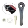 Electric Hair Clipper Blade Adjustment Lever for Wahl 8148 8591 Assemble Brown 4