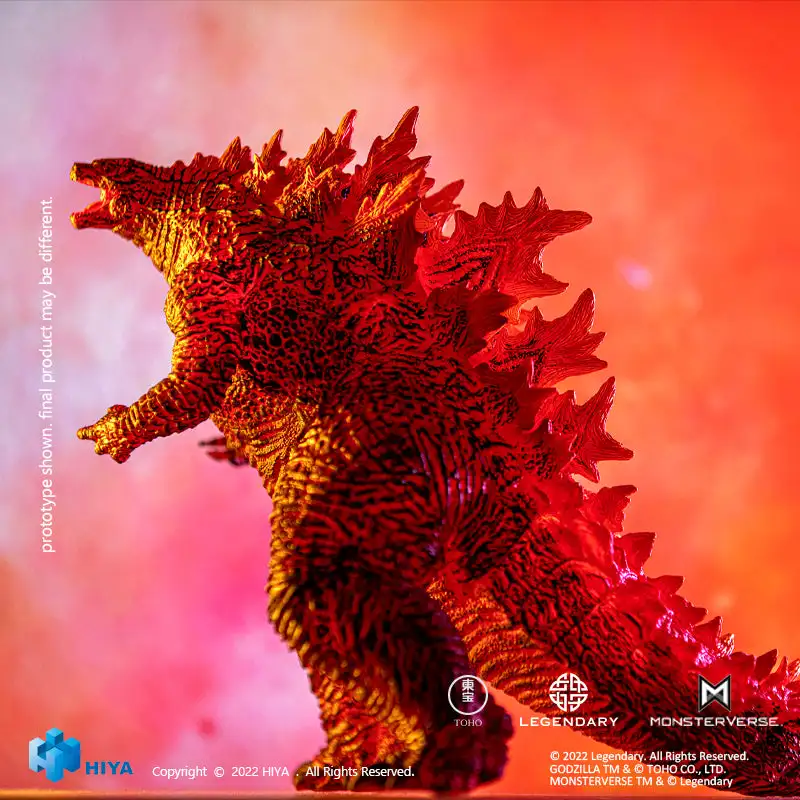 

Hiya Stylist Series None Scale 8 Inch Godzilla King of The Monsters Burning Godzilla Exclusive Pvc Statue Collect Action Figure