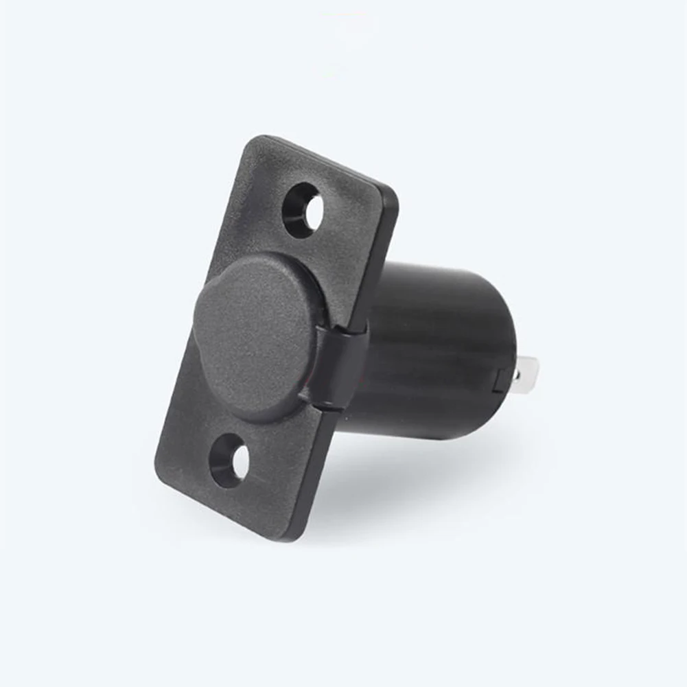 

1Pcs Car Cigar Lighter Power Socket Female Car Power Socket Covered Car Flush Mount Accessory Modified Socket 12V-24V