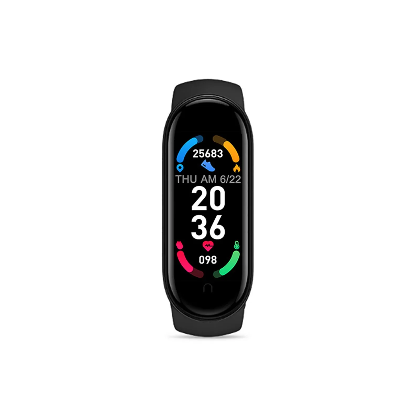 2022 Pulsera inteligente de alta gama m5M6 con pantalla a color, regalo de carga magnética, reloj para hombre, reloj deportivo 