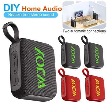 G04 Subwoofer Bluetooth 5.4 Speakers Hi-Fi Audio Supports Tandem Wireless Soundbar Cute Mini Portable Speaker for Home Theater