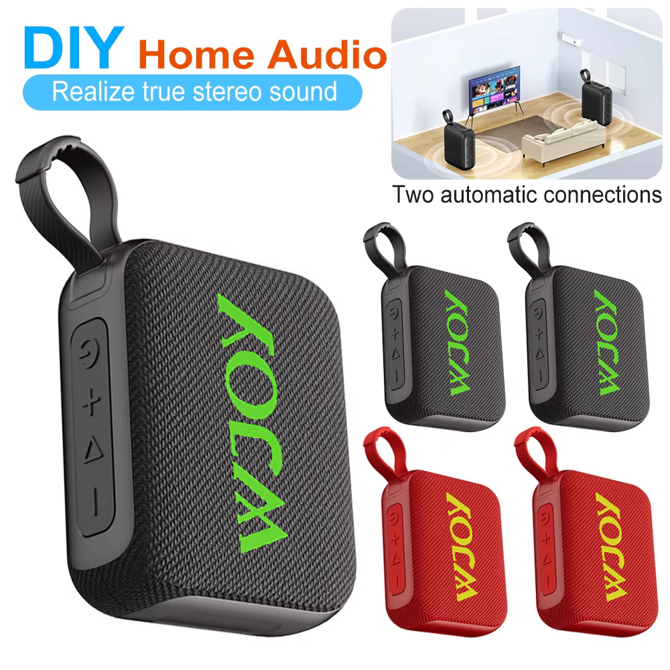 G04 Subwoofer Bluetooth 5.4 Speakers Hi-Fi Audio Supports Tandem Wireless Soundbar Cute Mini Portable Speaker for Home Theater