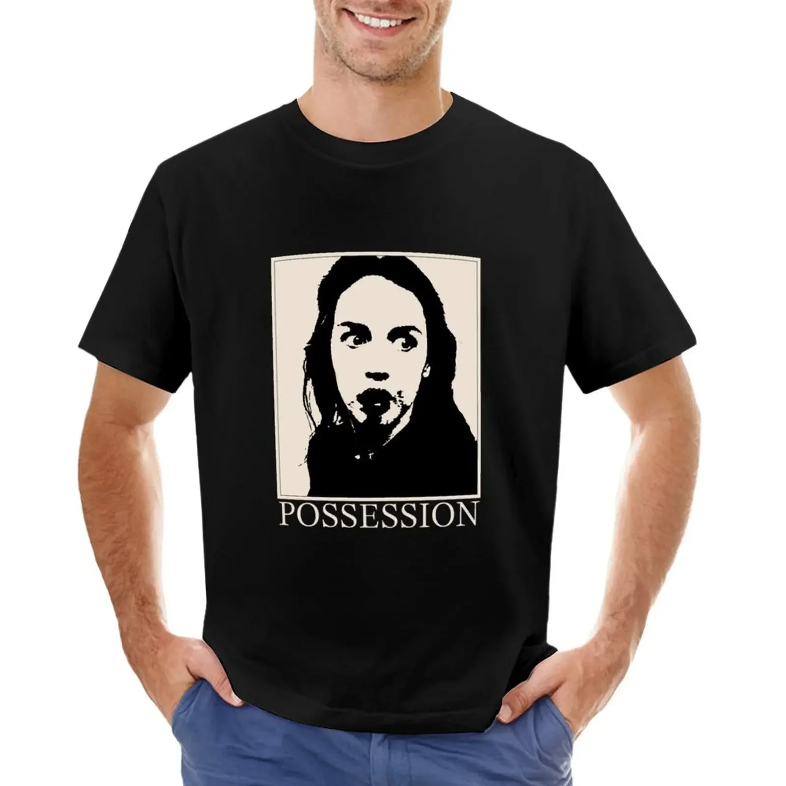 

Possession T-shirt summer tops customs shirts graphic tees black t-shirts for men