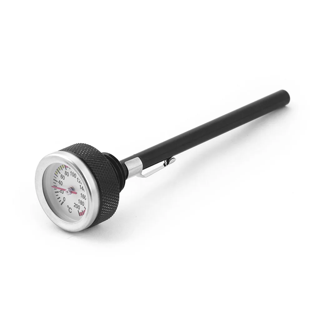 Motorrad-Tankdeckel mit Öltemperaturanzeige 0-200 ℃ Zeigermessgerät M20x1.5/M20x2.5/M30x1.5 – Detail 3