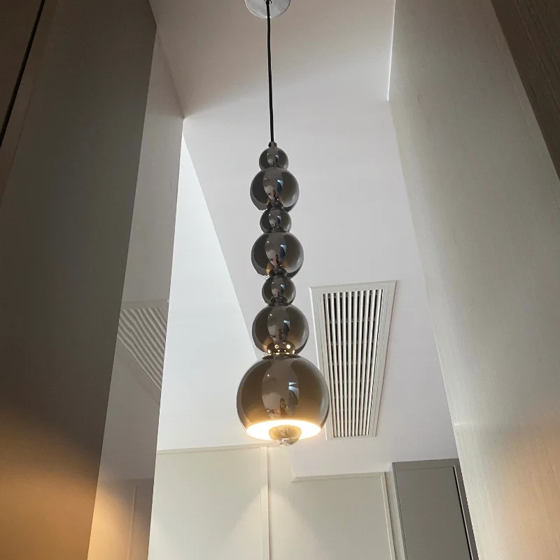 Nordic Modern Bedroom Bedside Multi Ball Pendant Lamp Creative Living Room Restaurant Bar Kitchen Gourd Hanging Lights Lighting