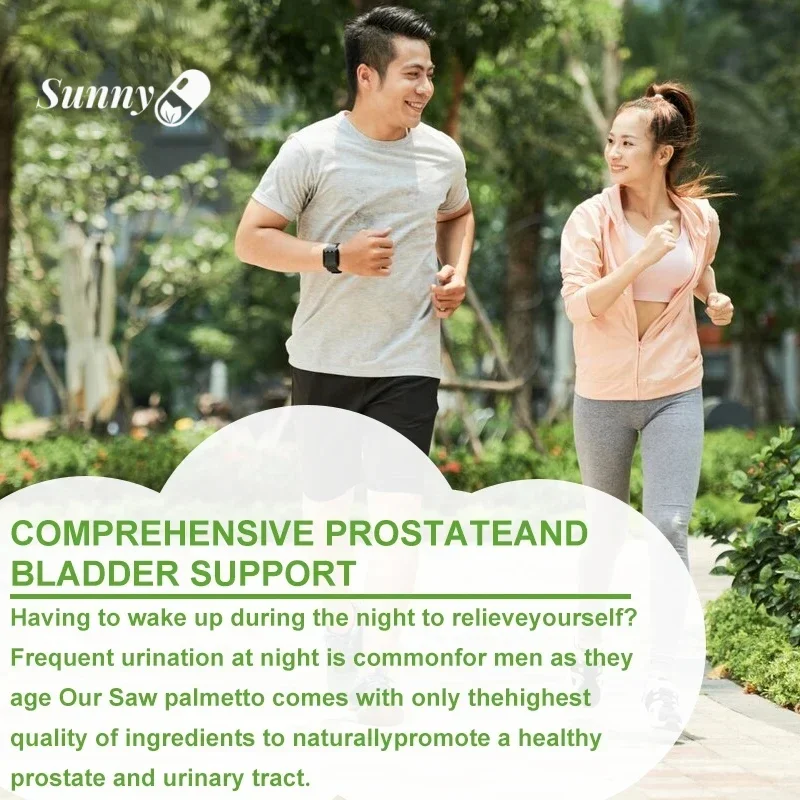 Saw Palmetto-Promotes Hair Growth And Urinary Support, Prostate , Prevents Hair Loss