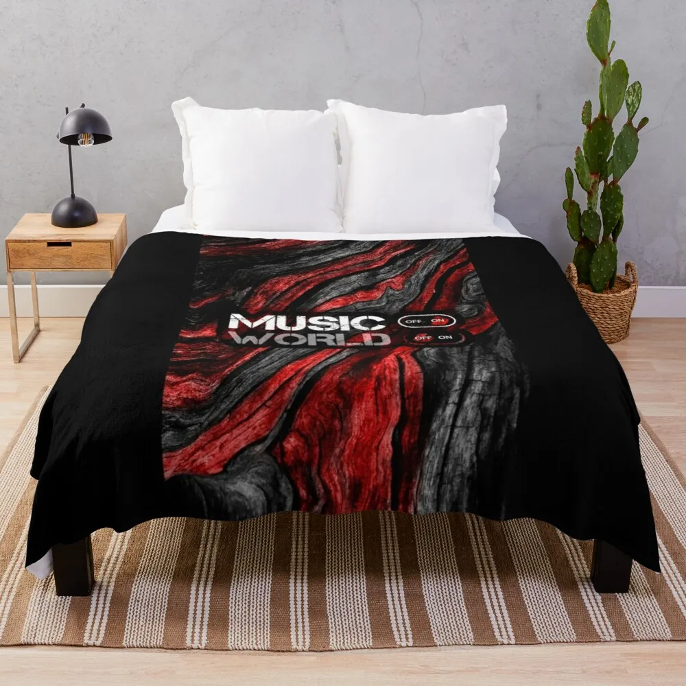 

Music onThrow Blanket Fluffy Blankets Large