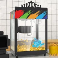 AISHIQI 220V 50Hz Popcorn Maker Commercial Use Fully Automatic Spherical Butterfly Shaped Popcorn Machine  Nut Stir Fry Machine 1