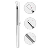 Stainless Steel Nail Peeler Nail Art Polish Uv Gel Remover Triangle Stick Rod Pusher Nail Art Tool for Manicure and Pedicure 2