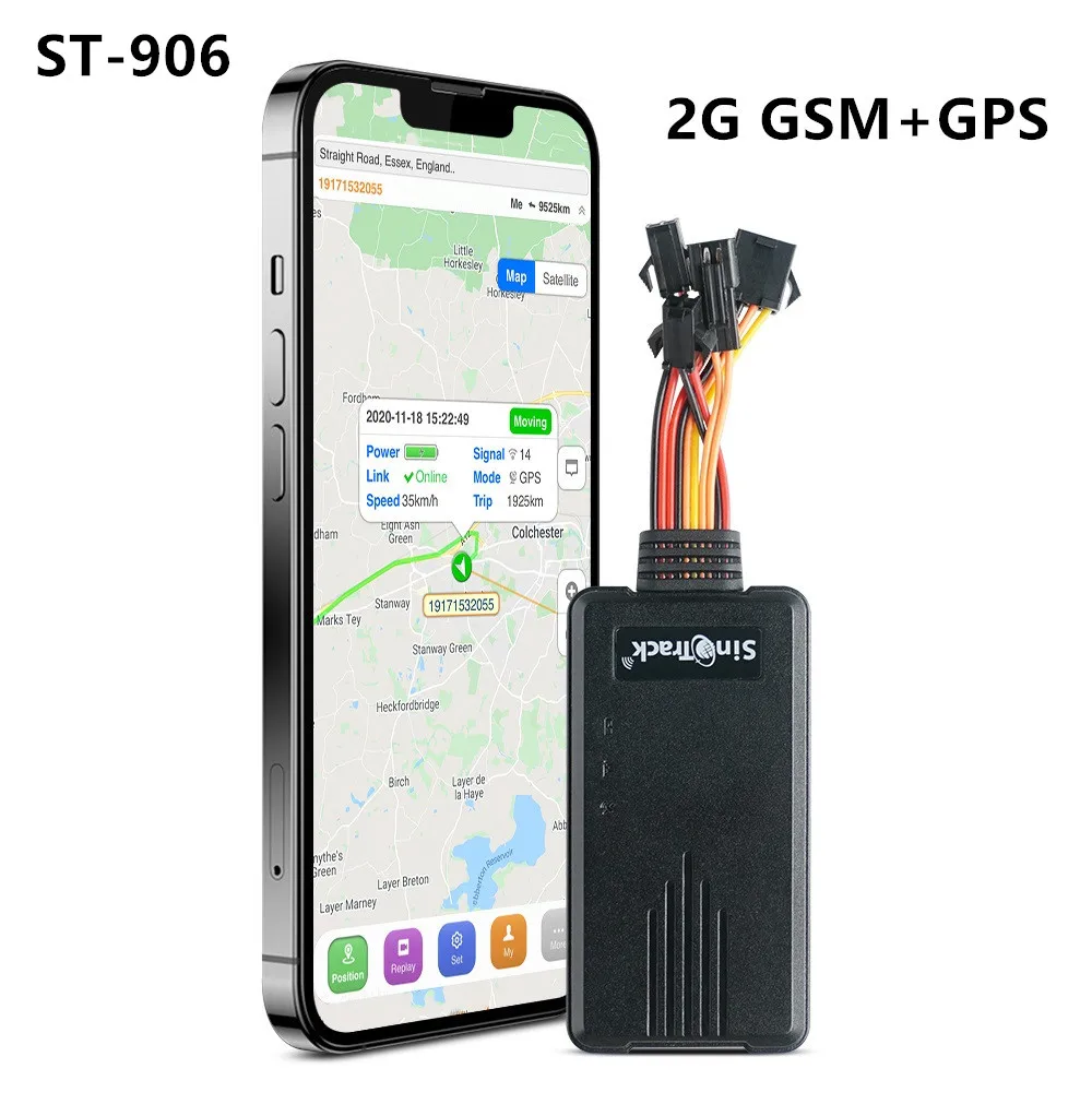 ST-906 Motorcycle GPS Tracker With Web Based GPS Tracking System