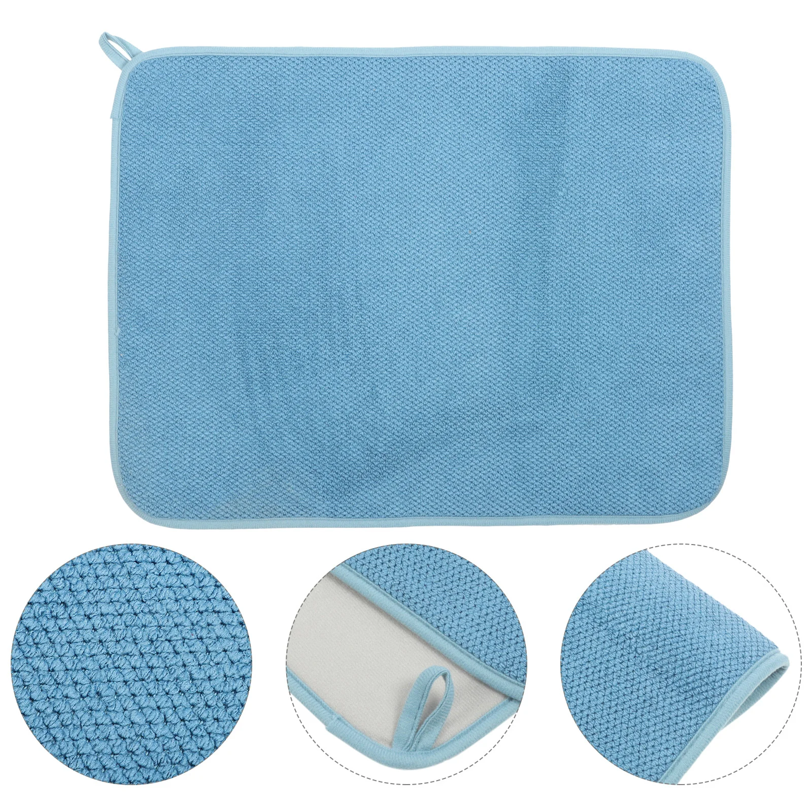 

Dish Drying Mat Cutlery Mat Tableware Mat Water Absorbing Mat Drying Cushion