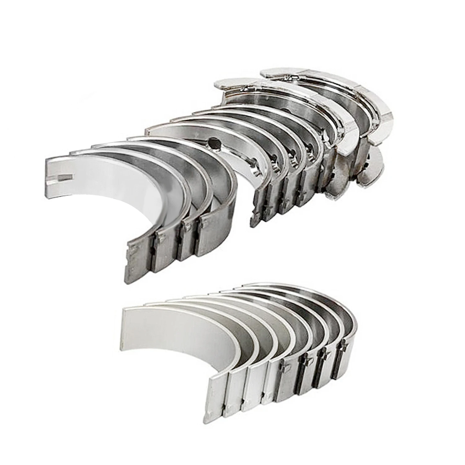 1set Engine Con Rod & Crankshaft Main Bearing Set BMW X1 X3 X5 & 1 3 5 Series N47 D20 2.0 77950600 77951600 11217802643 Part engine con rod and bearing set