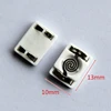 5pcs 13mmx10mm Ceramic Chip Heating Head Wire Element For USB Rechargeable Electronic Lighter Replacement Repair Inner Parts 2