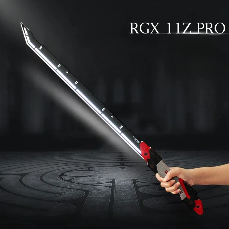 80cm RGX 11z Pro Level 2 Blade Valorant Game Peripheral Melee Weapon Acrylic Glow Sword Weapon Model for Cosplay Toys Gifts Boy
