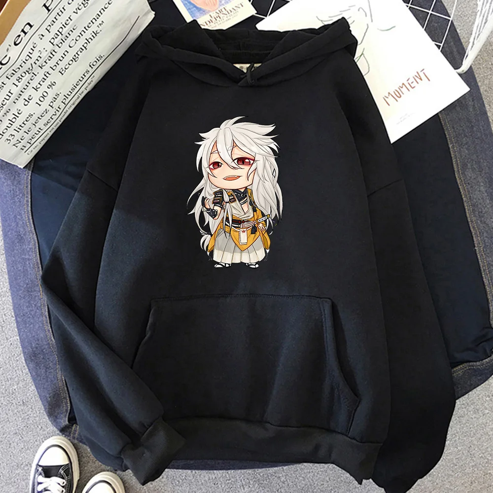 

Толстовка Touken Ranbu Kogitsunemaru, мультяшная аниме одежда унисекс, осенняя Толстовка с длинным рукавом, милые комиксные толстовки, повседневные топы