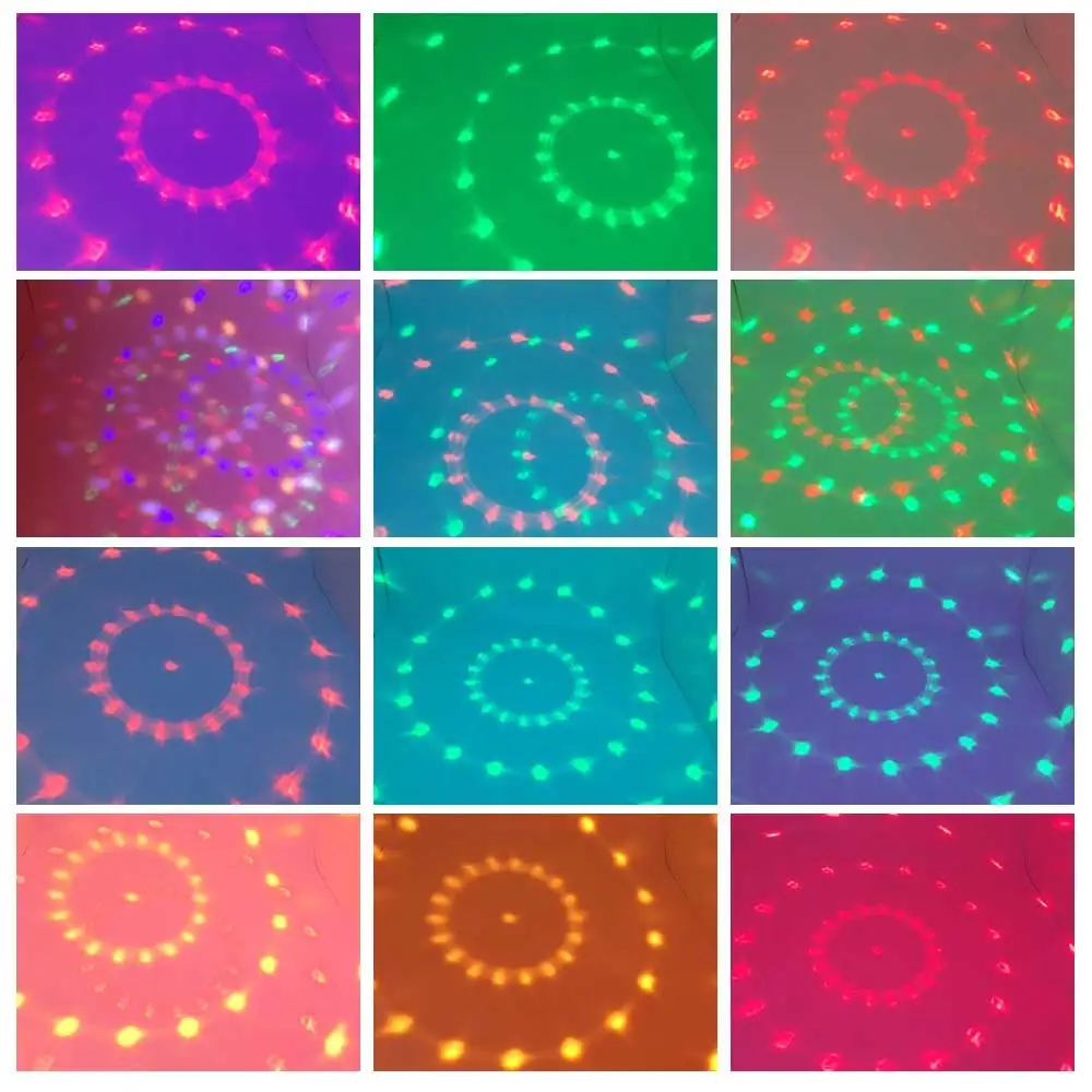 E27 LED Ceiling Colorful Lamp Home Lighting Wireless Bluetooth Speaker Lamp Music Light with Remote Control for Home Party