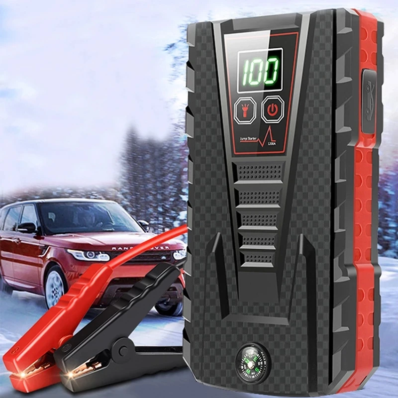 99800mAh Portable Car Jump Starter Power Bank Car Booster Charger 12V Starting Device Petrol Diesel Emergency Booster