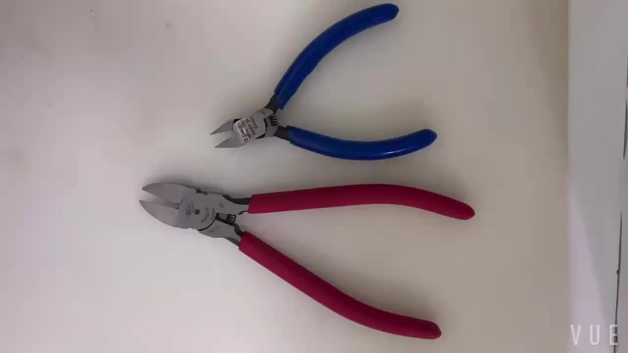 10 Pinces Coupantes Précision 130mm - Pour électronique Et Modélisme - Acier Manganèse - Poignée Antidérapante