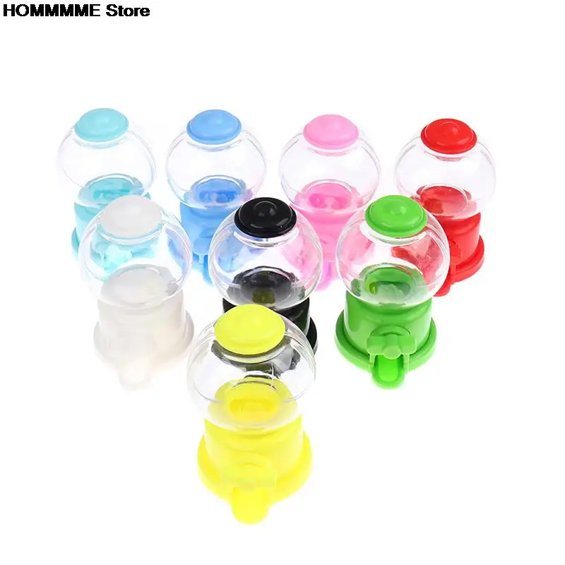 1PC Creative Sweets Mini Candy Machine Bubble Toy Dispenser Coin Bank Kids Toy Warehouse Price Christmas Birthday Gift For Toys Coin Bank Candy Machine