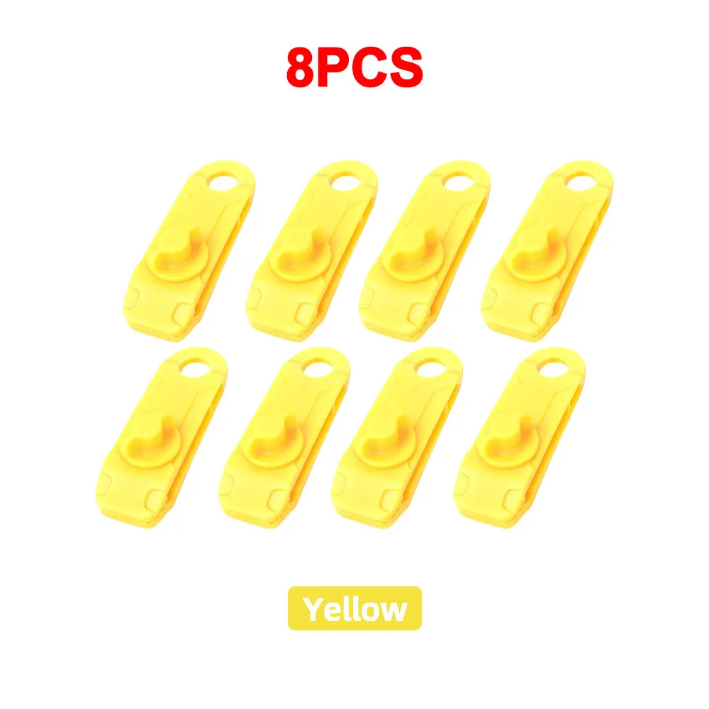 8 PCS Yellow