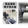 304 Stainless Steel Dishes Lift Chopsticks Box Pull Basket Hanging Cabinet Pull-down Cabinet Storage Dishes Kitchen Cabinet 6