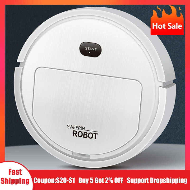 

New Sweeping Robot Vacuum Cleaner Mopping 3 In 1 Smart Wireless 1500Pa Dragging Cleaning Sweep Floor For Home Office Clean