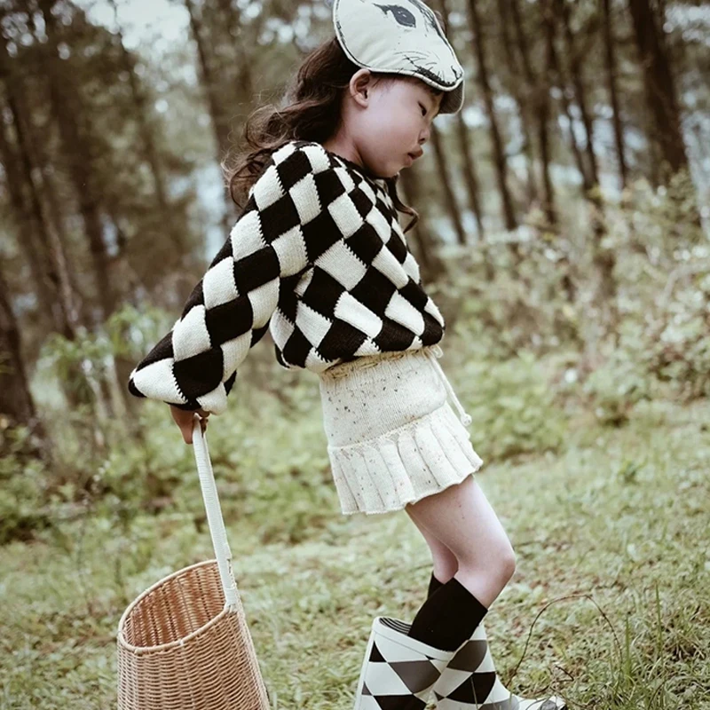 Sweater Plaid Mini Skirt 3t Fall Outfits For Toddler Girls 3t-4t