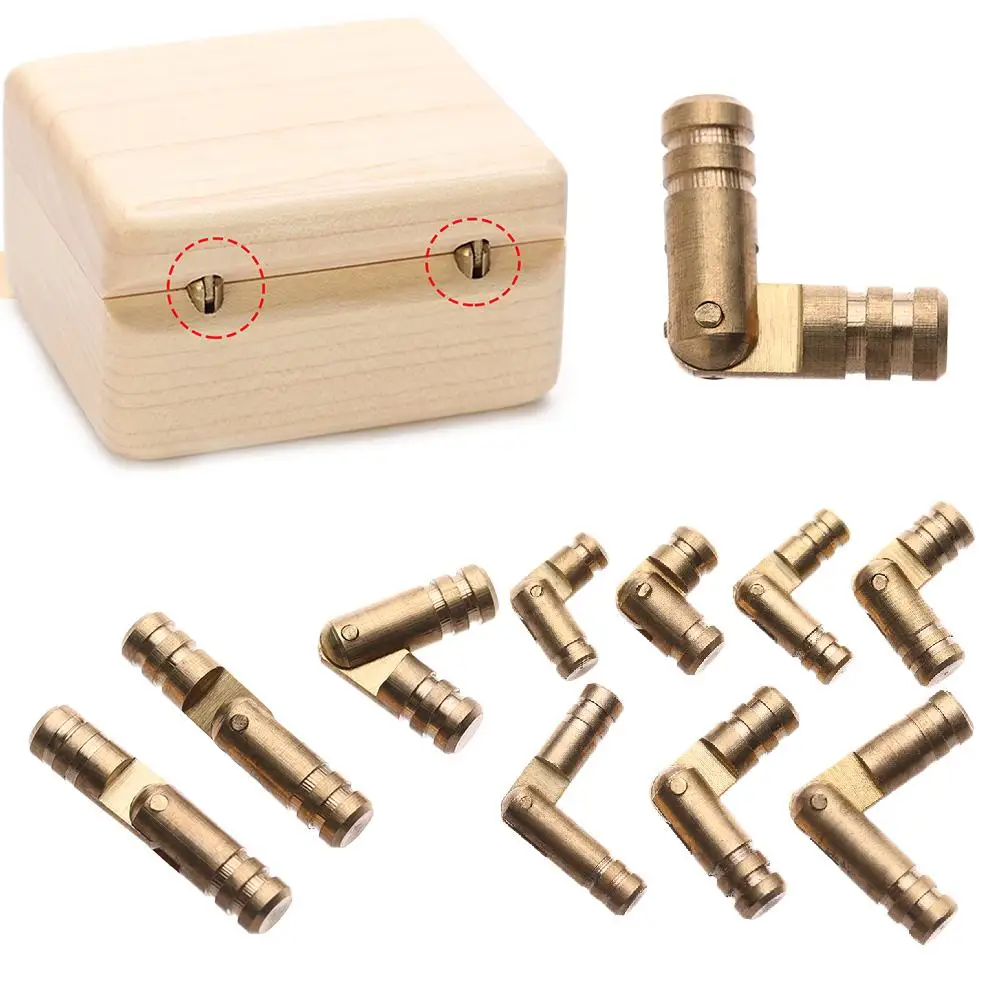 Barrel Hinges Cylindrical Hidden Jewelry Box Connector Concealed Invisible Brass Door Hinges 10Pcs for Furniture Hardware furniture hinge,brass hinges,wooden box hinge,cabinet door hinges,cabinet hinges