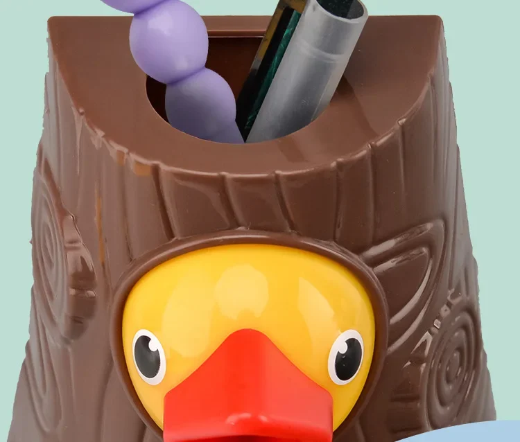 Woodpecker magnetic insect fishing toy view 12