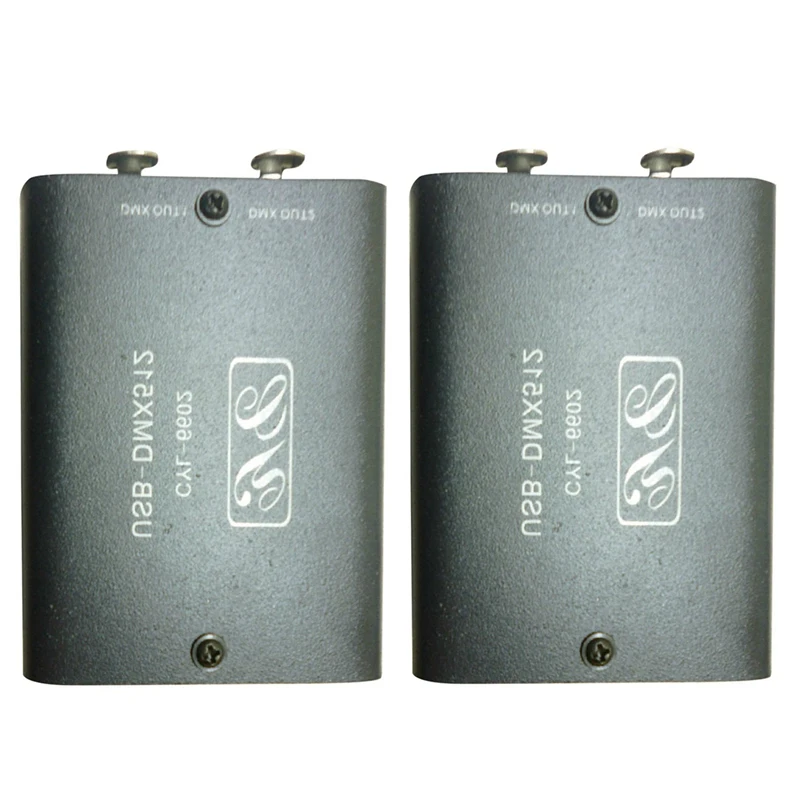 

2X 512-Channel USB To DMX DMX512 LED Light DMX-Stage Lighting Module Stage Lighting Controller Mini Decoder