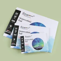 Cotton Watercolor Sketchbook 200g/m2 Water Color Drawing Paper Book Student Transfer Paper Papel Para Acuarela Art Supplies 2