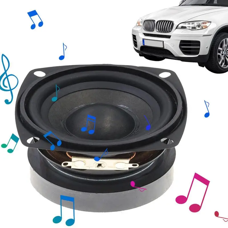 Car Subwoofer Full range Frequency Vehicle Speakers 15-25W Car Supplies Audio Stereo Woofer For RV Travel Camper Truck SUV