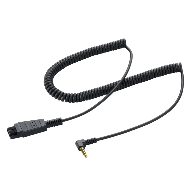 

Flexible 3.5mm to Cable Headsets (Quick Disconnects) Cable 118inch Dropship