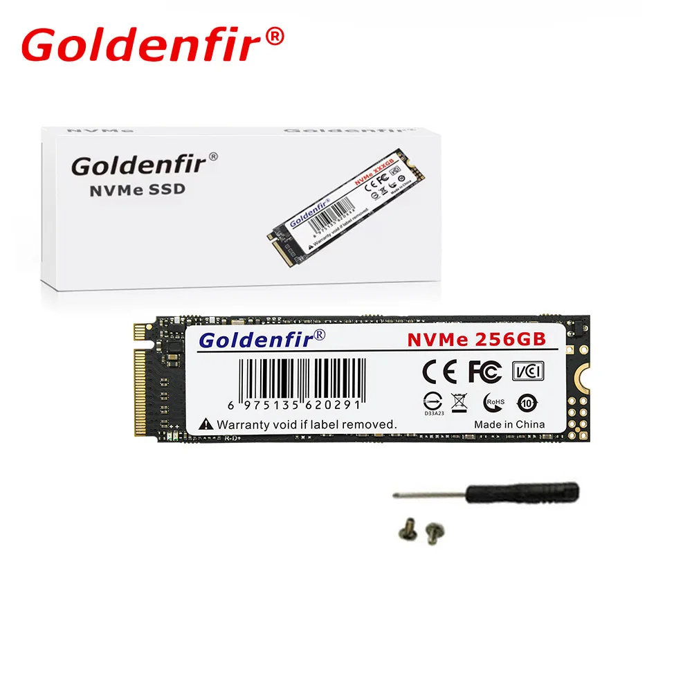 Goldenfir M2 Ssd 128Gb 256Gb 512Gb 2Tb M.2 Nvme Interne Solid State Drive Pcie 3.0 × 4 2280 Harde Schijf