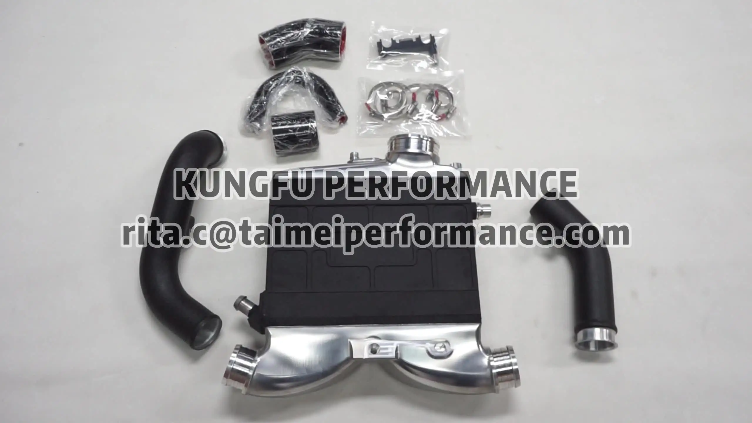 Комплект интеркулера KUNGFU PERFORMANCE с ЧПУ для Mercedes-Benz AMG C43 E43 GLC43 GLE43 W205 M276 3.0T