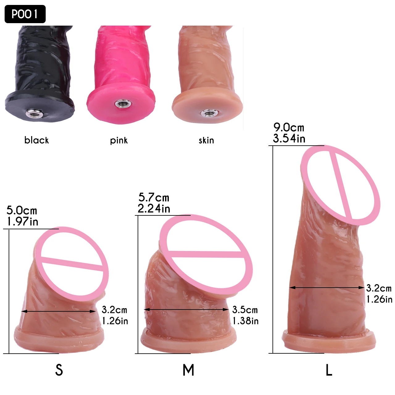 Penis Chastity Cage Stainless Steel for BDSM
