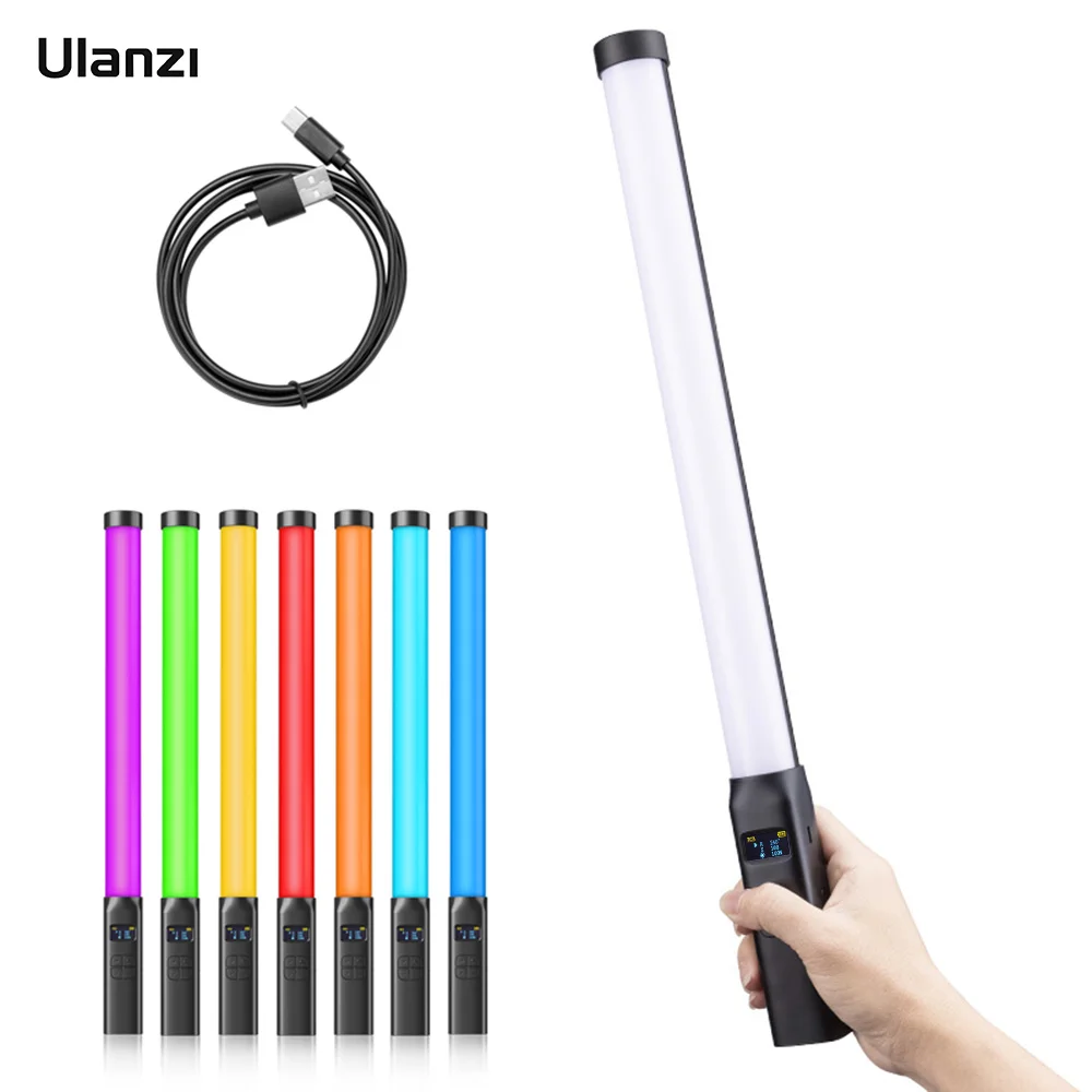 Ulanzi Vl119 Rgb Tube Light Handheld Led Video Light Wand 25009000k