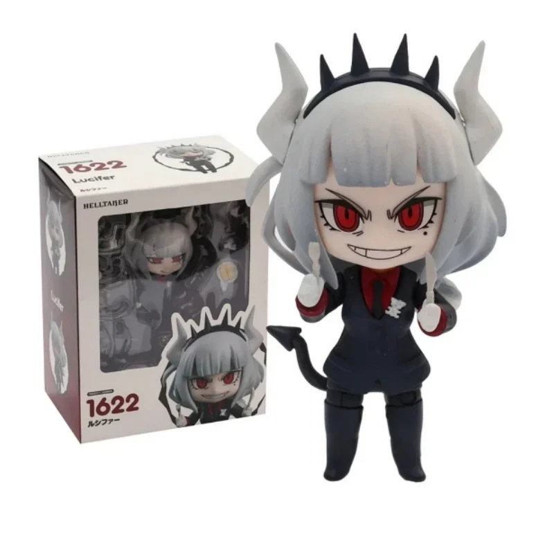 

Clay Man #1622 Helltaker Hell Conqueror Lucifer Q Edition Hand Do Moveable Face Changing Anime Model Hand Do Spot Gift
