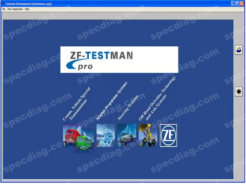 

FOR ZF Testman Pro Development 10.5 [2022]