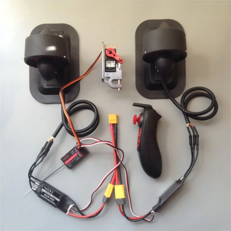 

T60 underwater thruster 3S 12V net pulling boat remote control differential electric surfboard kayak modification