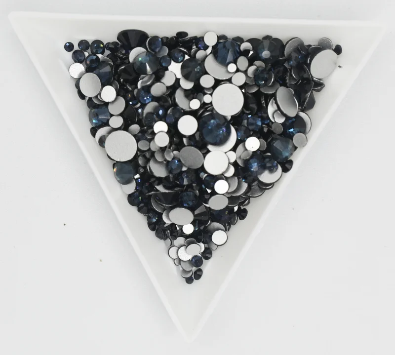 Premium Quality Crystal Non-Hotfix Nail Art Rhinestones - Ultra Bright Glass 3D Decorations
