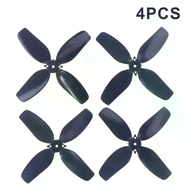 Hélices Drone FPV 7,5cm Noir Lot de 4 - Course RC Quadricoptère