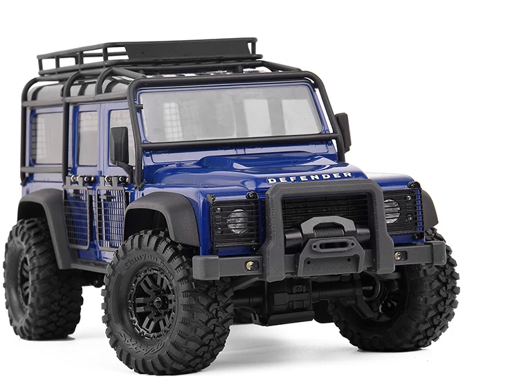 GRC TRX4M Edelstahl-Diamantbleche, karierte Platte, dekoratives Schutznetz für TRX4m Defender Upgrade-Optionsteile # G178 – Detail 10