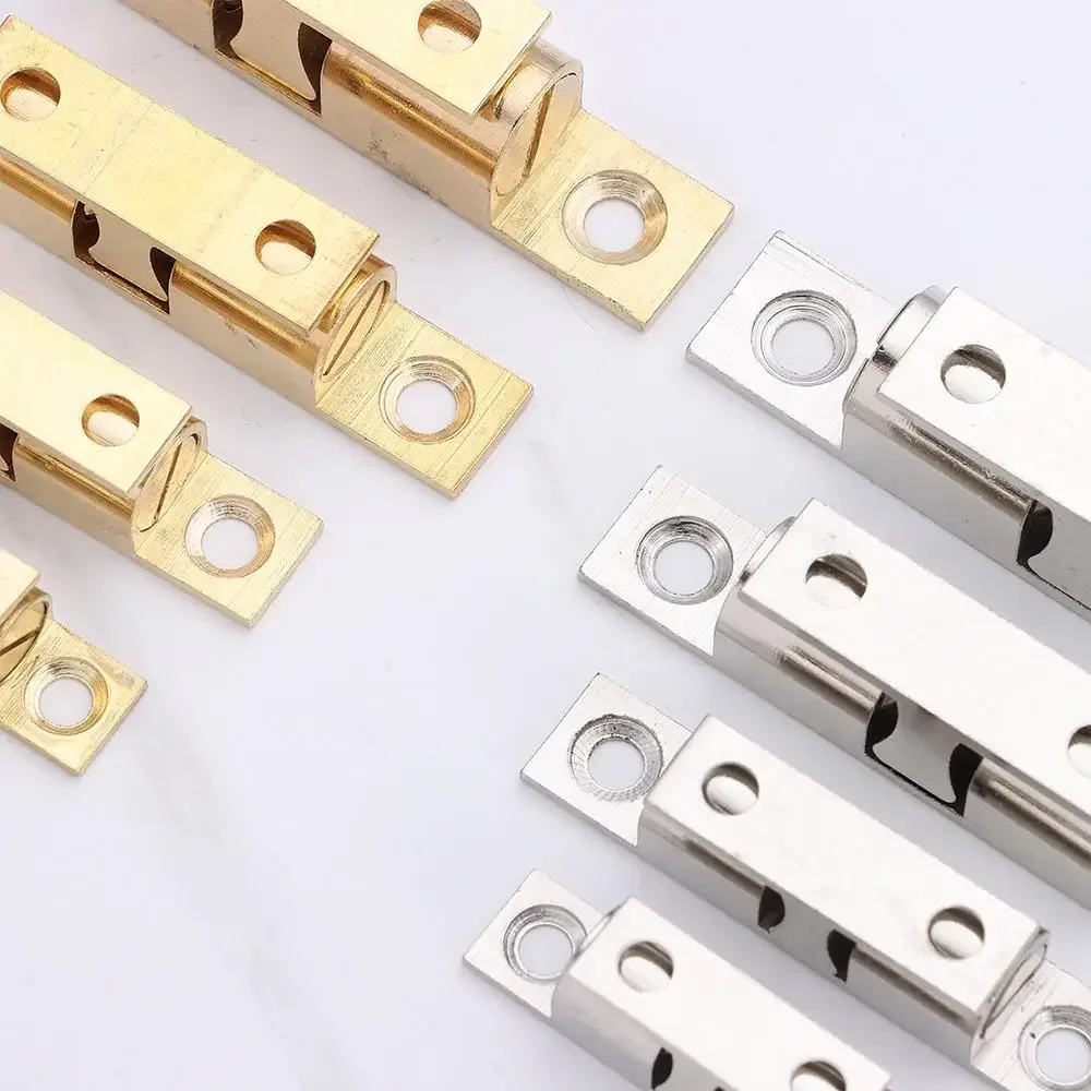 40/50/60/70mm Double Spring Steel Ball Bead Lock Closet Cupboard Tension Latch Brass Copper Door Bumper Damper er Hardware