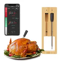 BBQ Wireless Meat Food Thermometer Intelligent Bluetooth Barbecue Remote Digital Kitchen Cooking Food Barbecue Meat Tools 2