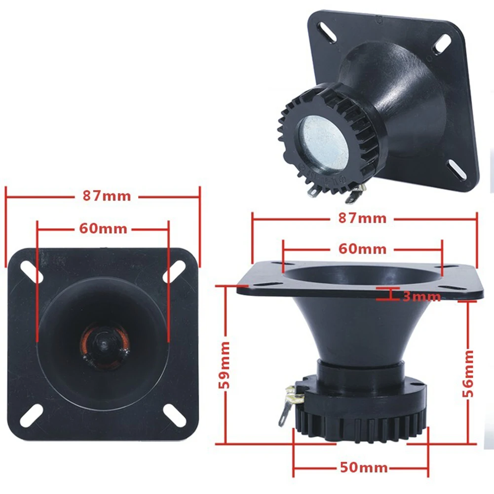 Portable TI Film Tweeter 60W with Impressive Sensitivity Ratings for Home Theaters and DIY Use
